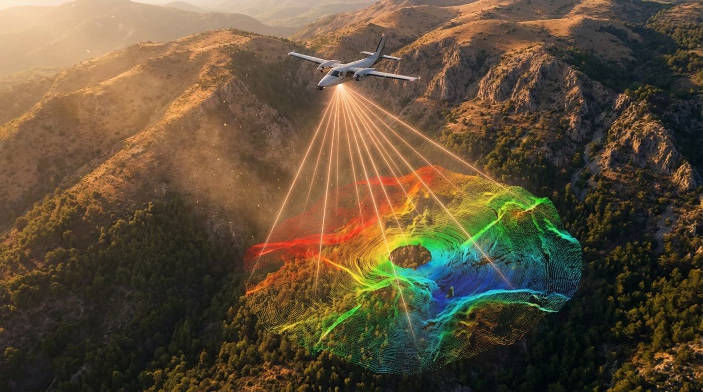 LiDAR Nedir? Havadan Lazer Tarama Teknolojisi