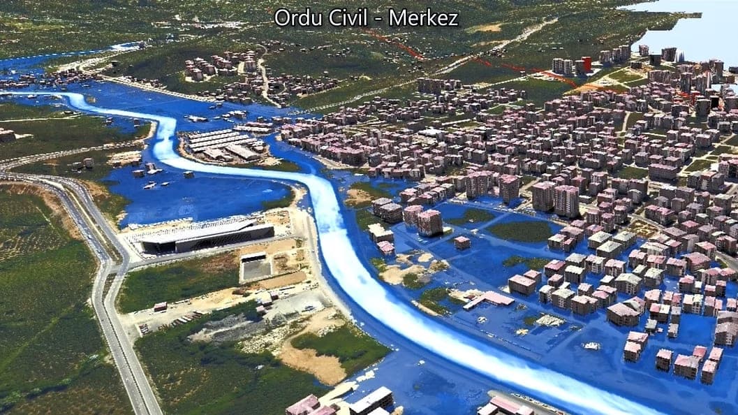 Doğu Karadeniz taşkın projesi görseli 2
